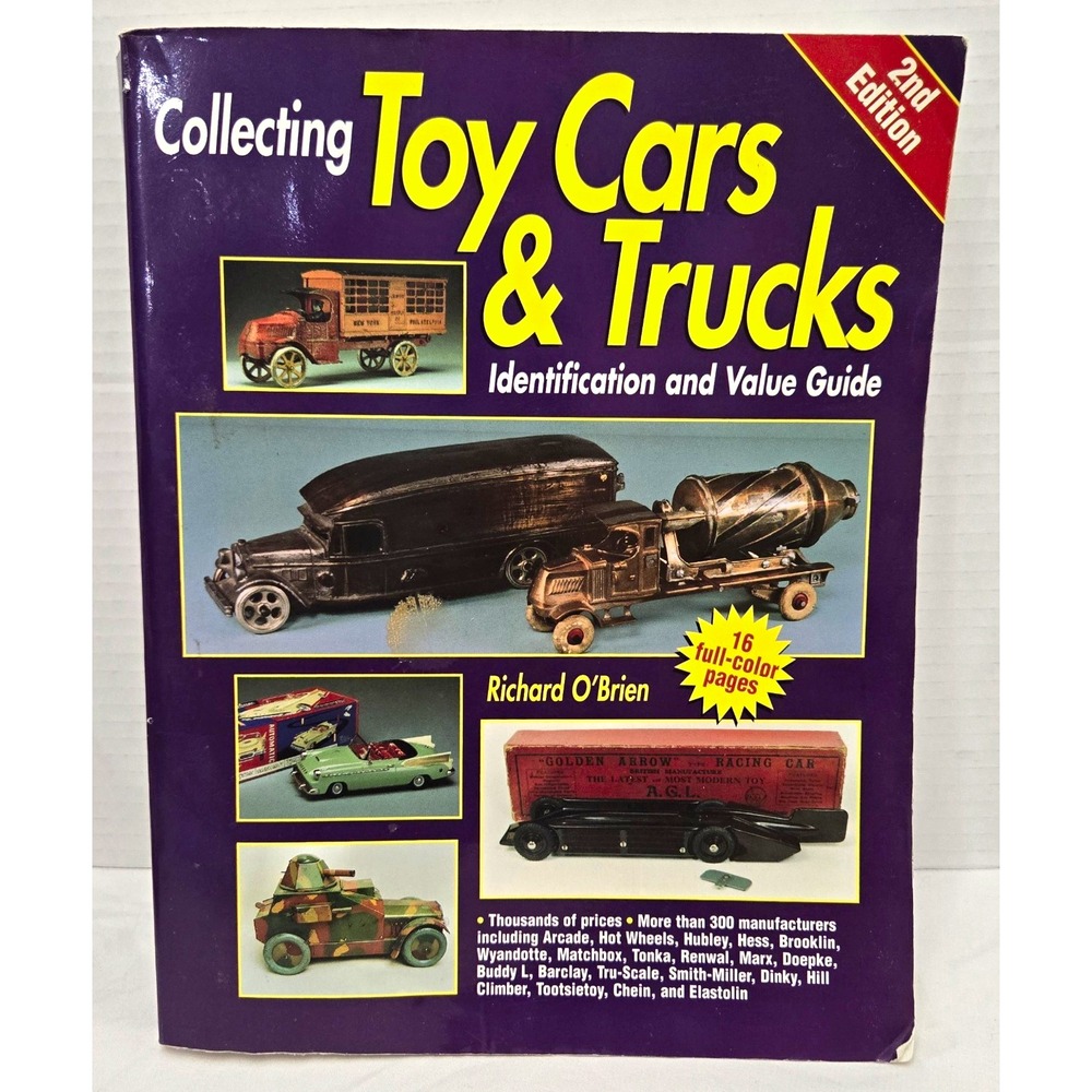 Krause Publications Collecting Toy Cars & Trucks Value Guide Book 2nd Ed English
